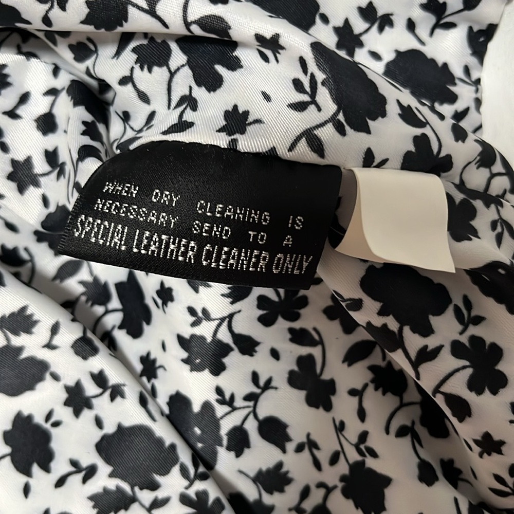 Cache White Leather Cropped Jacket - image 8